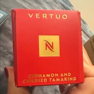 Nespresso Vertuo Swirl Red and Orange Coffee